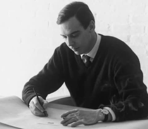 A portrait of Poul Kjaerholm